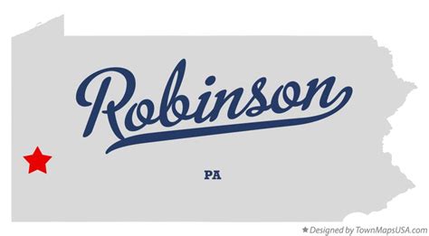 Map of Robinson, Allegheny County, PA, Pennsylvania