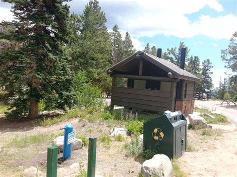 Longs Peak Campground Rocky Mountain National Park Colorado Co