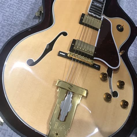 Gibson Vintage 2013 Mint L5 Custom Ces Natural Blonde Archtop Jazz Guitar Guitars N Jazz