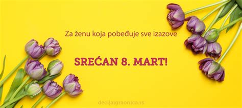 Srećan 8 Mart • Čestitke I Poruke Za Osmi Mart 🌹