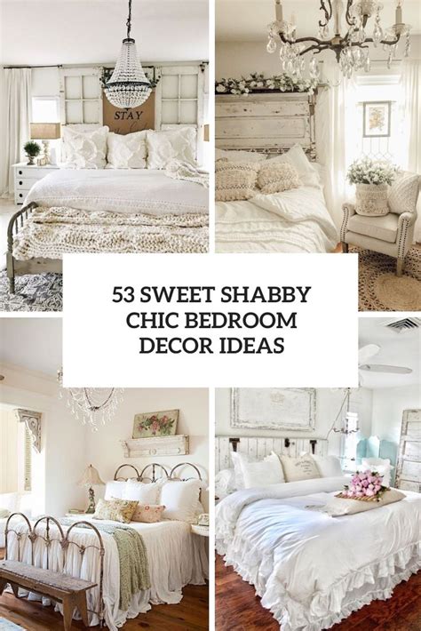 53 Sweet Shabby Chic Bedroom Décor Ideas Digsdigs