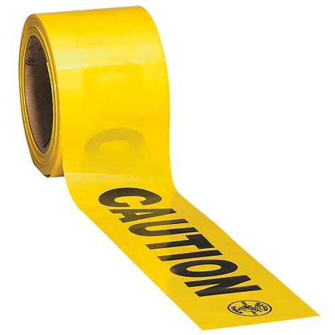 Caution Tape, Barricade, CAUTION, Yellow, 3-Inch x 1000-Foot - 58001 ...