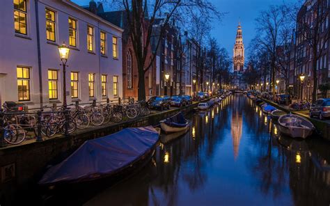 Amsterdam Night Wallpapers - Top Free Amsterdam Night Backgrounds - WallpaperAccess