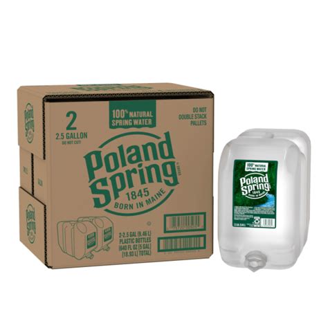 Poland Spring® Bottled Water | 2.5-Gallon 2-Pack | ReadyRefresh