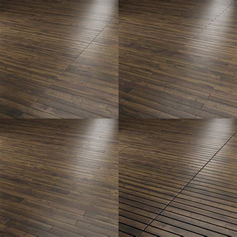 Hardwood Planks Plasch K Pbr Seamless D Model For Vray Corona