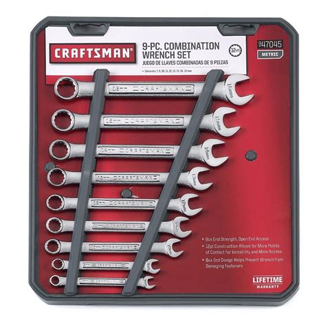 Juego 9 Llaves Combinadas Milimetricas Craftsman 585 00 En Mercado