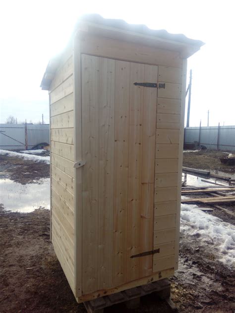 Дачный туалет обшитый вагонкой (37 фото) » НА ДАЧЕ ФОТО