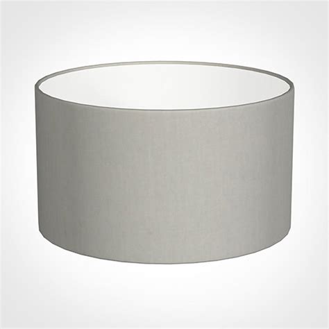 Cylinder Shades Jim Lawrence 30cm Wide Cylinder Shade In Soft Grey