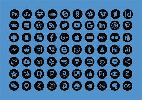 Social Media Icons Facebook - Free image on Pixabay