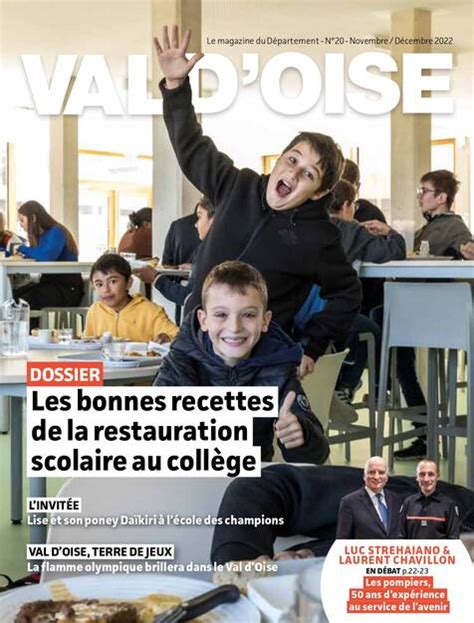 VALDOISE n20 novembre décembre 2022 MAGAZINE VALDOISE Département