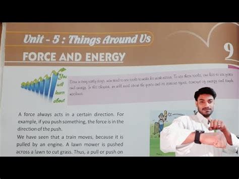 Force And Energy Class 5 Science Chapter 9 ICSE Board Part 1