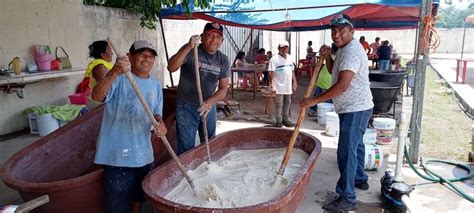 Festejan al Santo Patrono en Panabá con delicioso atole Municipios