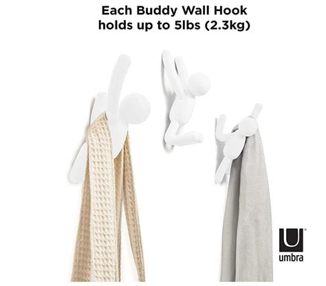 Umbra Buddy Wall Hooks Furniture Home Living Home Decor Wall Decor