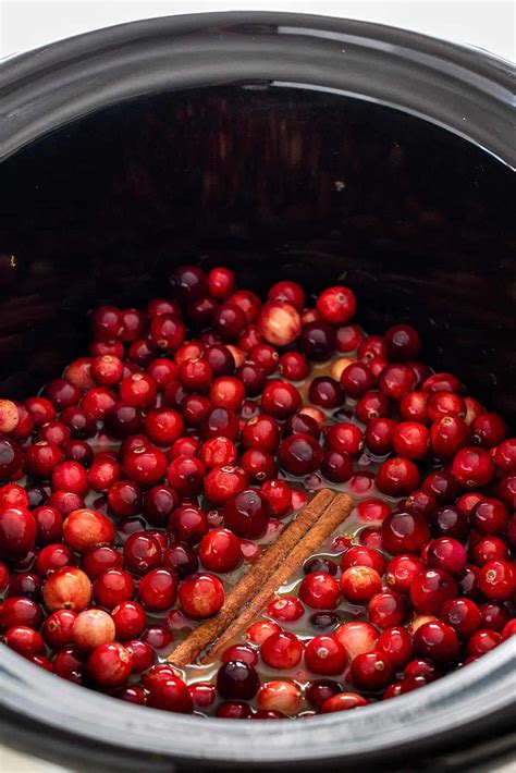 Slow Cooker Cranberry Sauce Jessica Gavin