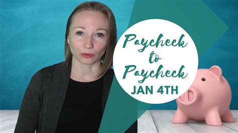 Budget With Me Paycheck To Paycheck Jan Th Youtube