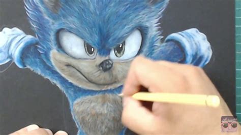 Cómo DIBUJAR a SONIC REALISTA PART 1 How To Draw SONIC The Hedgehog