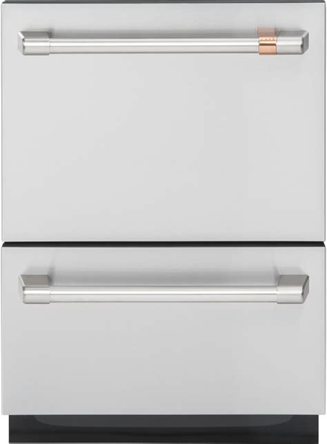 Cafe Cdd420p2ts1 24 Inch Fully Integrated Double Drawer Dishwasher With