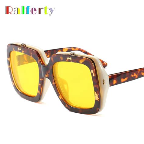 Buy Ralferty 2018 Trendy Oversized Sunglasses Women