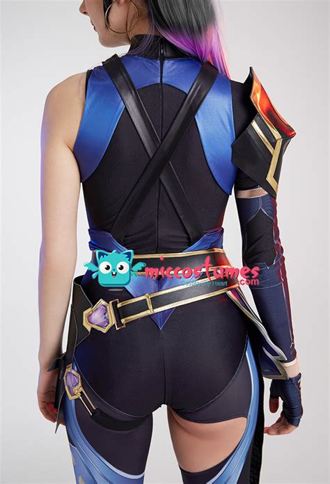 Duelist Reyna Costume Valorant Bodysuit Cosplay Top Quality Outfit