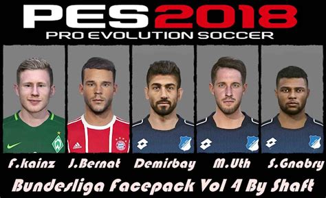 Ultigamerz Pes Bundesliga Facepack Vol