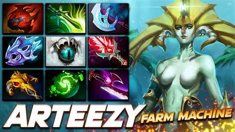 Arteezy Naga Siren Legendary Farm Beast Dota 2 Pro Gameplay Watch