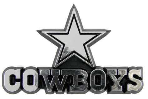 Dallas Cowboys Auto Emblem Silver | Car emblem, Dallas cowboys, Cowboys