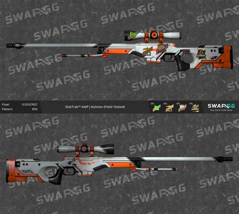 Sold Store St Awp Asiimov Ft 3xkato 15 Holoskeleton Safari Mesh 0