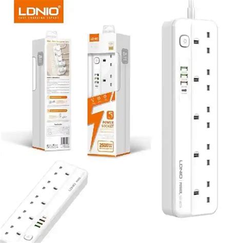 LDNIO SK5493 Power Strip Price In Bangladesh