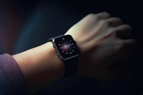 Premium AI Image | smart watch wearable device on a persons wrist