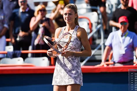 Wta 1000 Montréal Premier Titre En Carrière Pour Camila Giorgi