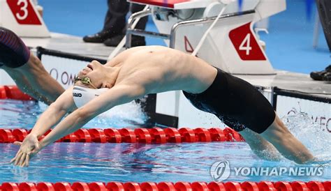 준결승서 멈춘 국내 배영 최강 이주호 많이 배워갑니다 한국경제