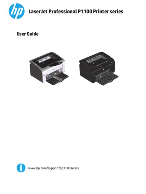 User Manual Hp Laserjet Pro P1109 English 158 Pages