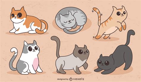 Razas De Gato De Dibujos Animados Vector Gratis Porn Sex Picture