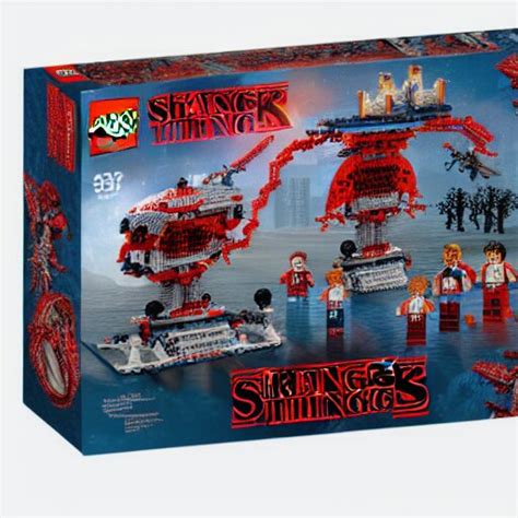 Official Stranger Things Demogorgon Lego Technic Set Pictured O