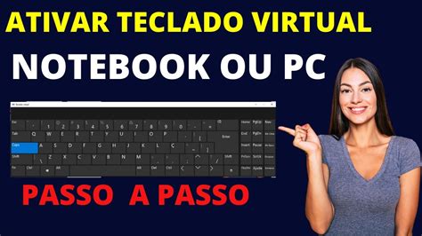 Onde Fica E Como Ativar O Teclado Virtual No Notebook Ou Pc Lucox Cl