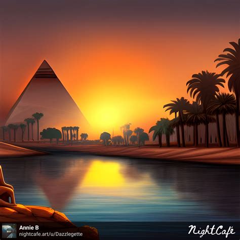 Ancient Egyptian Nile River