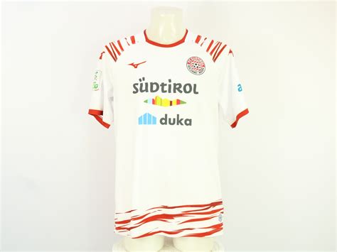 Scaglia S Unwashed Signed Shirt Sudtirol Vs Ternana Charitystars