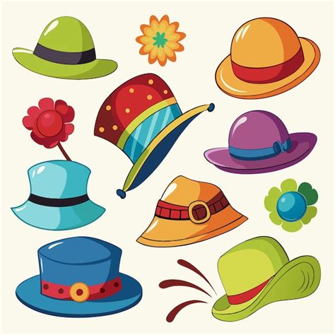 Hat Clip Art Vector Illustration Design | Premium AI-generated vector