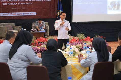 Lapas Kelas I Malang Ikuti Rapat Kerja Teknis Pemasyarakatan 2023