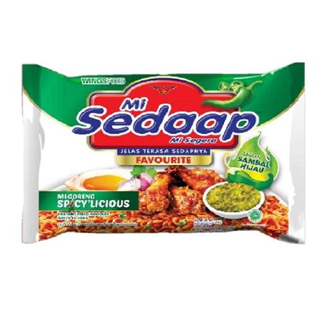 Piece Mi Sedaap Mi Goreng Spicy Licious Sambal Hijau G Lazada Ph