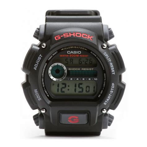 Casio Dw9052 1v G Shock Digital Mens Watch Black Casio G Shock G