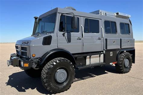 Epic Custom Unimog Overland Adventuremobile Up For Auction GearJunkie