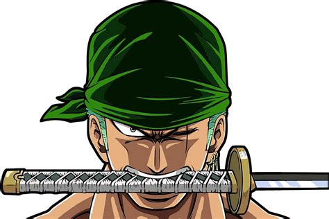 Buy Pcs One Piece Zoro Peeking Anime Stickers For Cars Funny Bumper