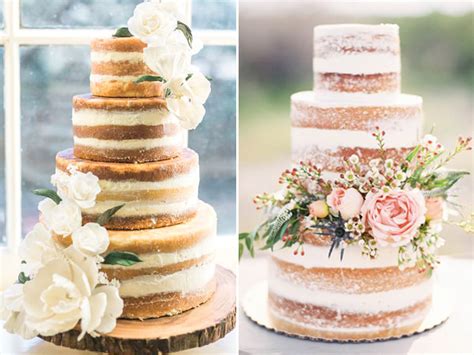 Tipos Diferentes De Naked Cake Constance Zahn Casamentos