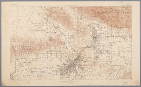 Old maps of La Crescenta-Montrose, California