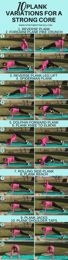 Plank Variations Core Strength Abs Minute Ab Workout Planks