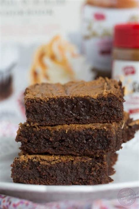 Fudgy Biscoff Swirl Brownies Table For Two® By Julie Chiou