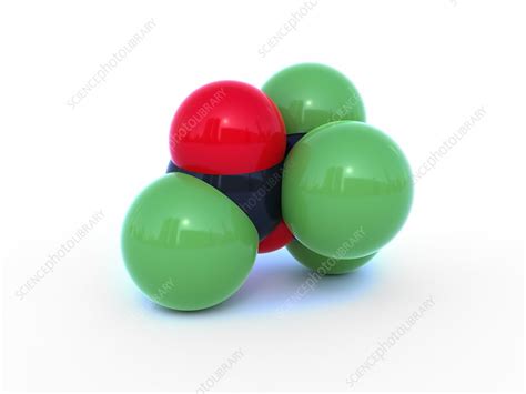 Diphosgene molecule, artwork - Stock Image - F009/5050 - Science Photo Library