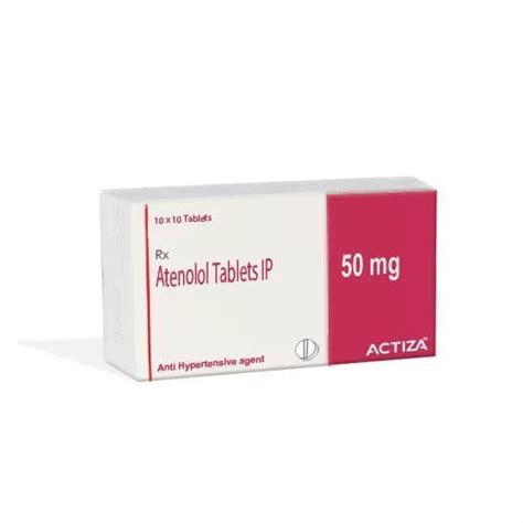 Atenolol Tablets At Best Price In Surat Actiza Pharmaceutical Private