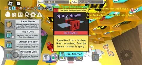 I Got A Mythic Spicy Bee From 80 Royal Jellies Without Auto Jelly